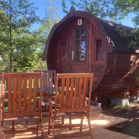 Campingfass Mit Panoramaterrasse Langenbernsdorf ภายนอก รูปภาพ