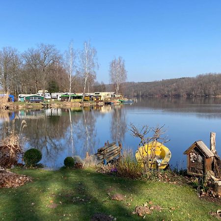 Campingfass Mit Panoramaterrasse Langenbernsdorf ภายนอก รูปภาพ