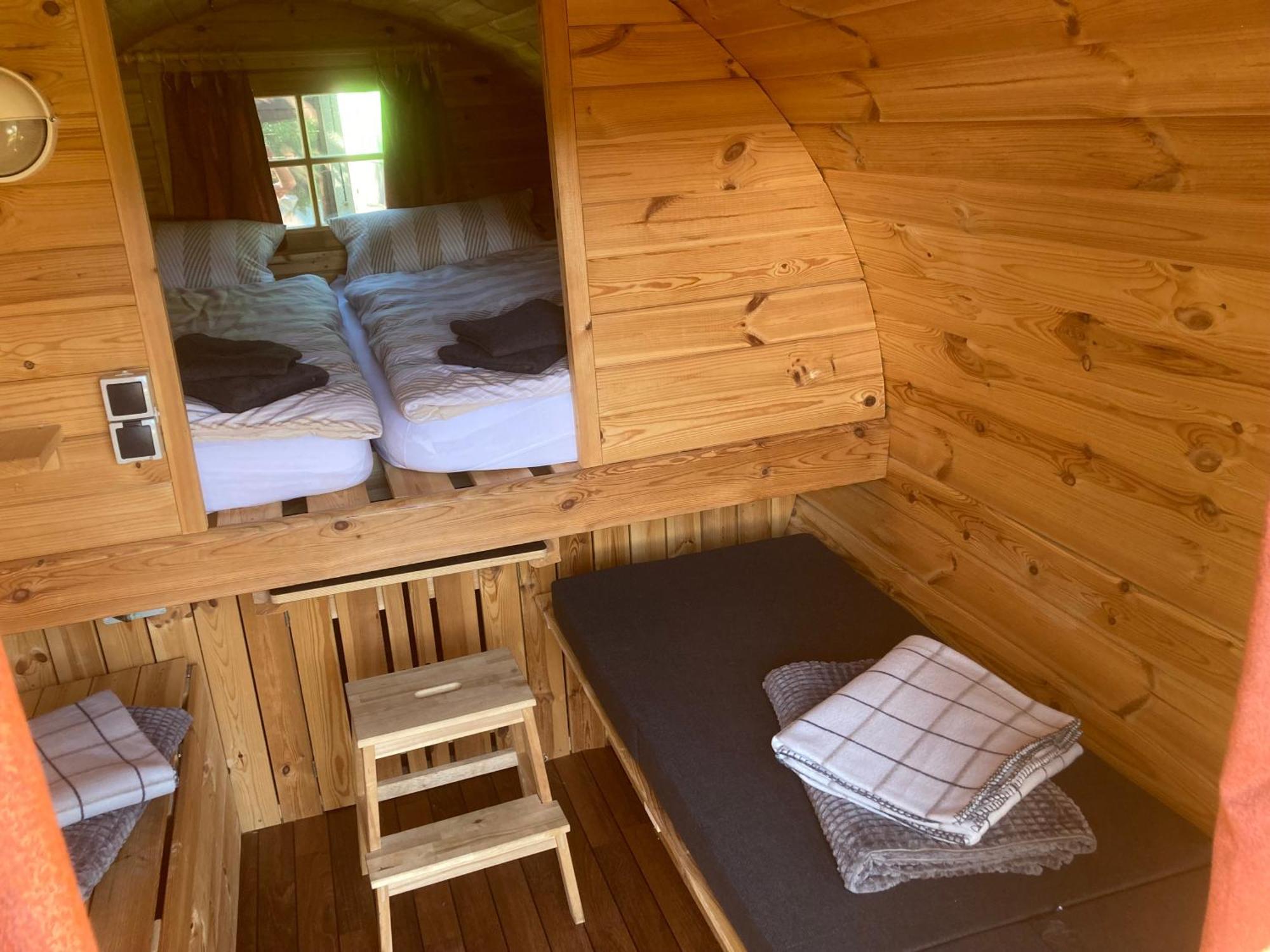Campingfass Mit Panoramaterrasse Langenbernsdorf ภายนอก รูปภาพ