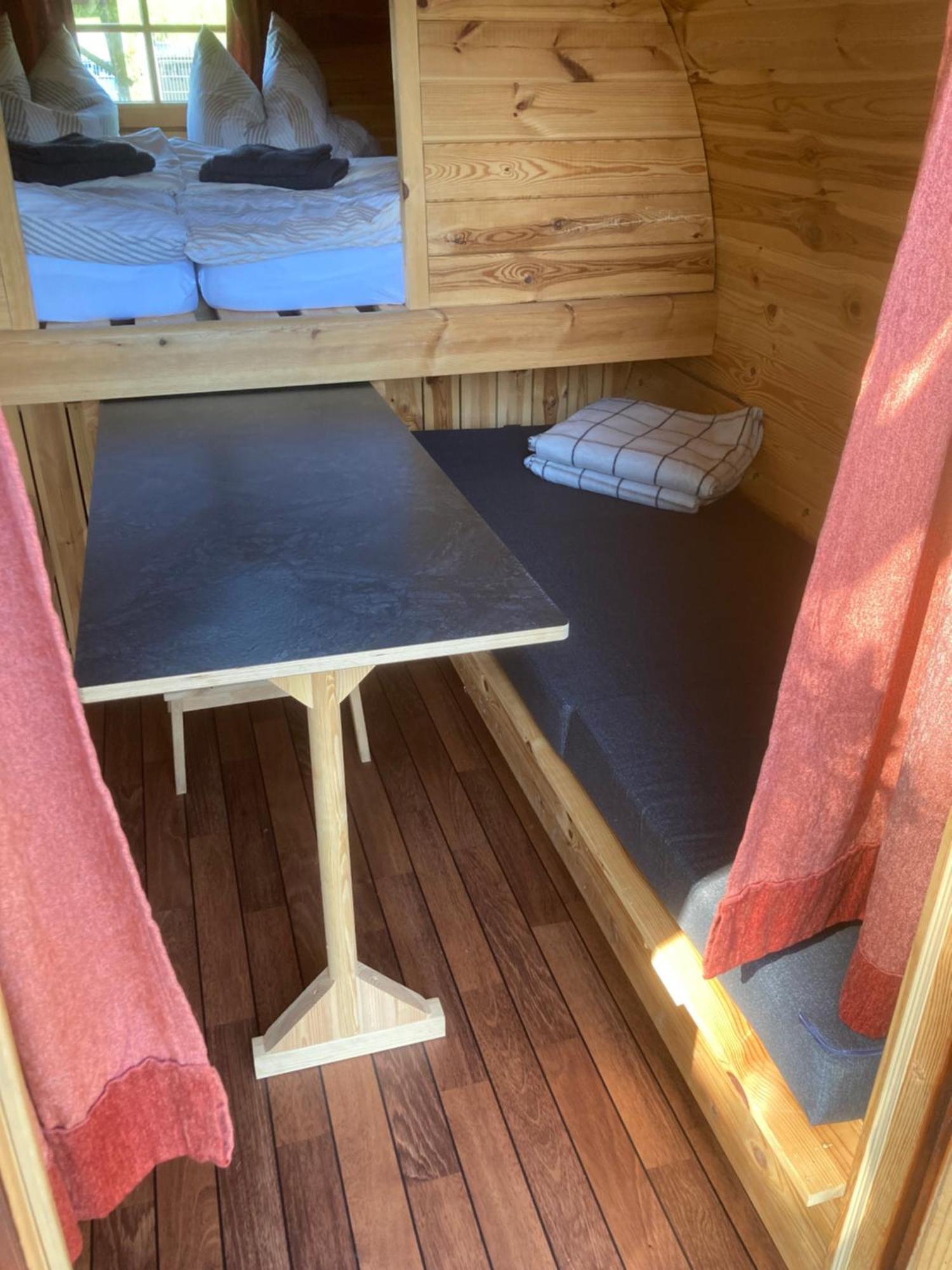 Campingfass Mit Panoramaterrasse Langenbernsdorf ภายนอก รูปภาพ