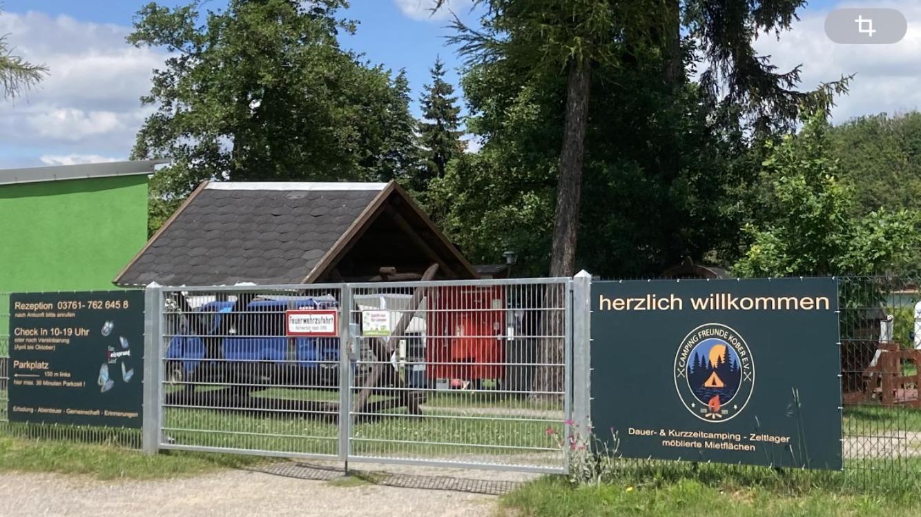 Campingfass Mit Panoramaterrasse Langenbernsdorf ภายนอก รูปภาพ